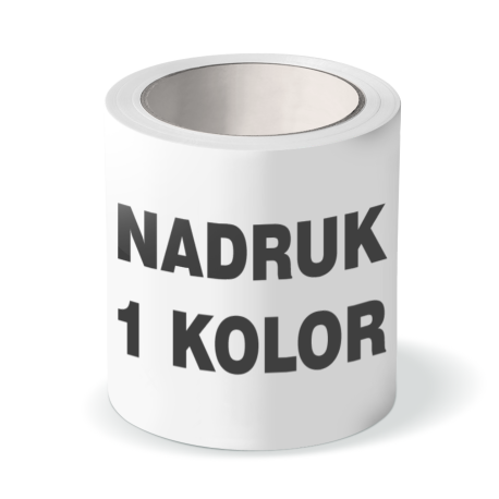 TAŚMA GRODZENIOWA Z NADRUKIEM 1 KOLOR 100mm (500-2250mb)