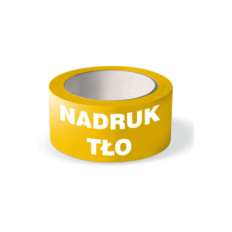 TAŚMA PAKOWA AKRYL Z NADRUKIEM TŁA 48mm x 60y